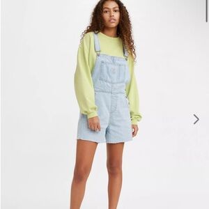 Levis Vintage Womens Shortalls